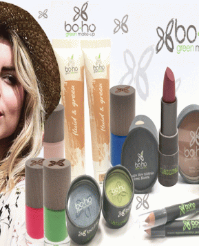 Maquillaje ecológico, siempre bella.