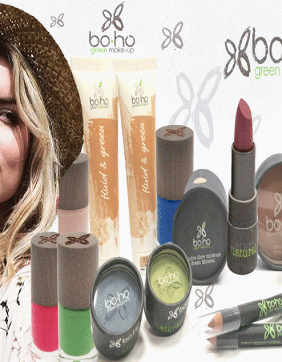 Maquillaje ecológico, siempre bella.